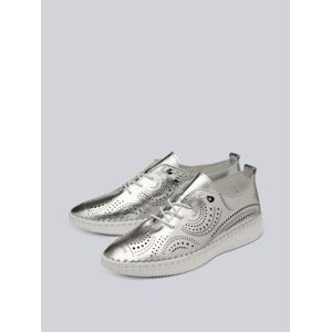 Lotus Katya Shoes in Silver - Silver