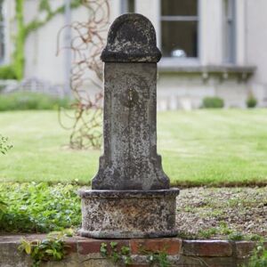 Gardenesque Tall Outdoor Stone Water Feature with Pump   106cm