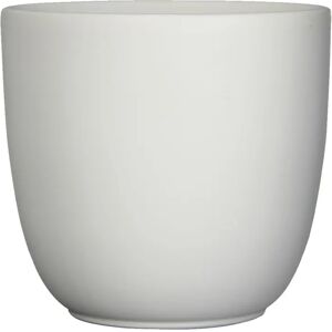 Gardenesque Matt White Ceramic Indoor Plant Pot   W31 x H28cm