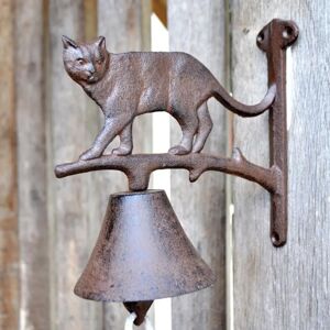 Gardenesque Cast Iron Ornamental Cat Door Bell