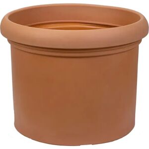 Gardenesque Recycled Plastic Terracotta Pot with Matt Finish   W60 x H45cm