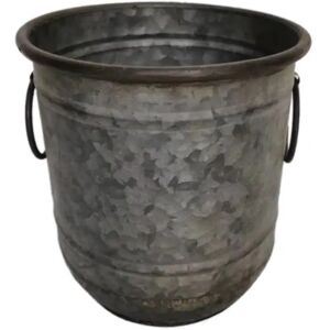 Gardenesque Metal Bucket Plant Pot - W25 X H25 Cm