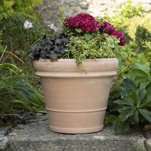 Gardenesque Extra Large Frostproof Terracotta Pot with Drainage Holes - W50 x H42cm
