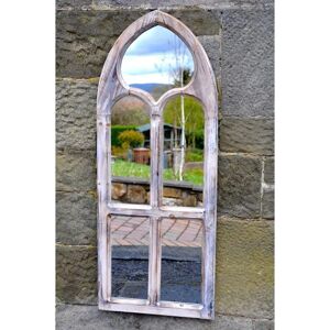 Gardenesque Large Romanesque Arch   Garden Mirror