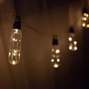 Gardenesque 3 Metre Warm White String Lights   Solar Light