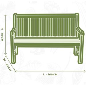 Gardenesque Three Seater Bench   Furniture Cover