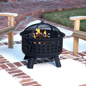 Gardenesque Hoole Decorative Portable   Fire Pit