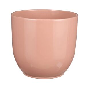 Gardenesque Gloss Pink Ceramic Indoor Plant Pot - W28xH25cm