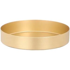 Gardenesque Gold Potted Plant Saucer   W13 x H2.5cm