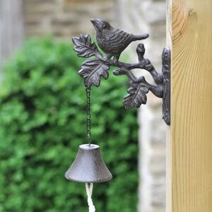 Gardenesque Traditional Perched Bird   Doorbell