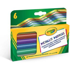 Crayola   Set of markers   Metallic 6 pcs