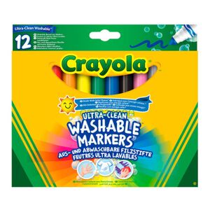 Crayola   Set of markers   Wide line (ultra-clean washable) 12 pcs