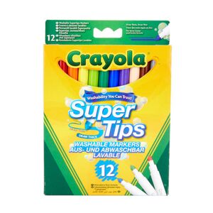 Crayola   Set of markers   Washable 12 pcs