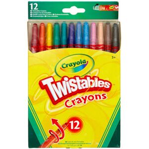 Crayola   Set of wax chalk   Twist 12 pcs