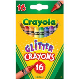 Crayola   Set of wax chalk   With sparkles 16 pcs