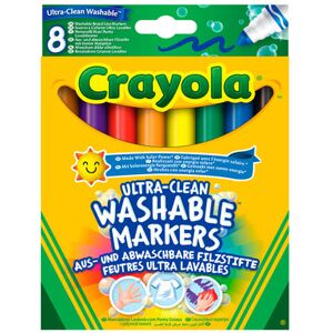 Crayola   Set of markers   Wide line (ultra-clean washable) 8 pcs