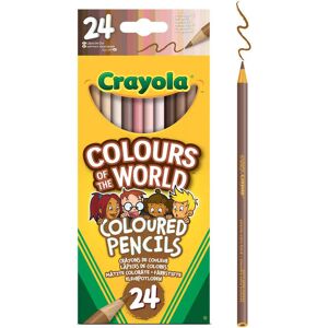 Crayola   Set of colored pencils   24 pcs