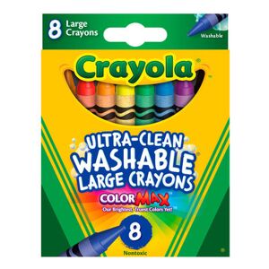 Crayola   Set of wax chalk   Ultra clean washable 8 pcs