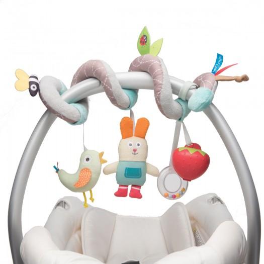 GiraffeKids Taf Toys Developing Spiral For Stroller And Car Seat - In Kindergarten