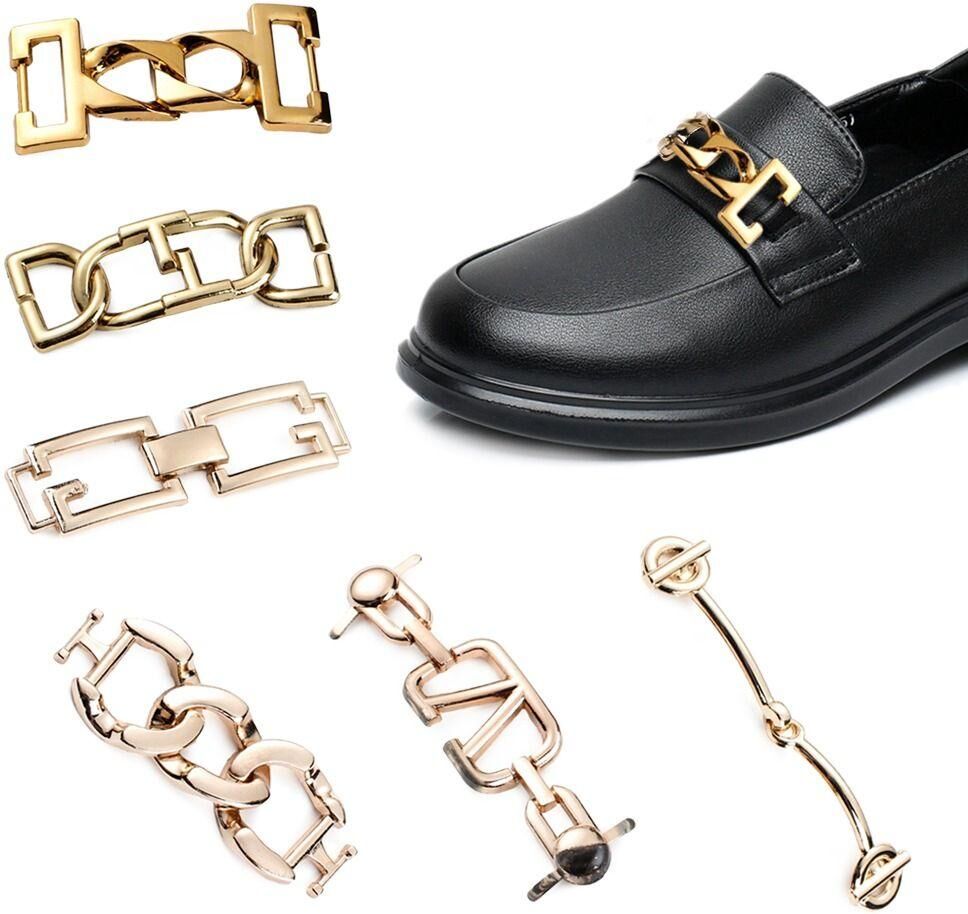 juneng Clothing Accessories Belt Buckle Metal Buckles DIY Shoes Bag Shoes Buckles Metal Shoe Chain