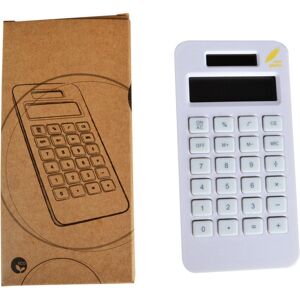 Nektar Pocket Calculator, Pocket Length, Solar Powered, Recycling Plastic Material, Lightweight. 12 x 6.2 cm, Stationery