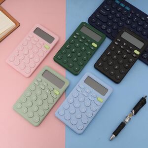Love Home Garden 8 Digits Desk Mini Calculator Big Button Financial Business Accounting Tool Suitable For School Students Small Business Supplies