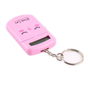 TOMTOP JMS Mini Calculator Cute Cartoon with Keychain 8 Digits Display Portable Pocket Size Calculator for