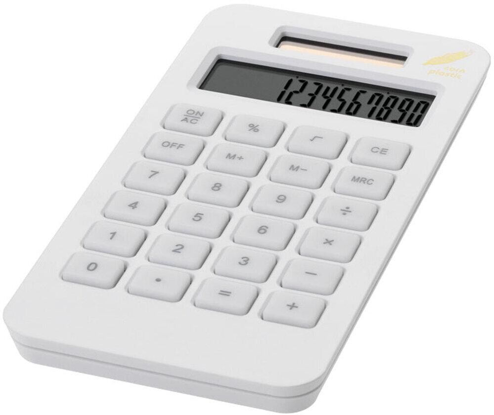 Nektar Pocket Calculator, Pocket Length, Solar Powered, Recycling Plastic Material, Lightweight. 12 x 6.2 cm, Stationery