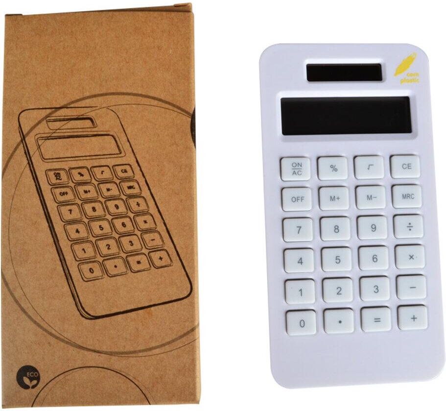 Nektar Pocket Calculator, Pocket Length, Solar Powered, Recycling Plastic Material, Lightweight. 12 x 6.2 cm, Stationery