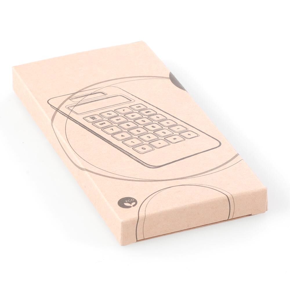 Nektar 12341801 Pocket Calculator, Solar Powered, Recycling Plastic Material, Lightweight, 12 x 6.2 Cm, Stationery