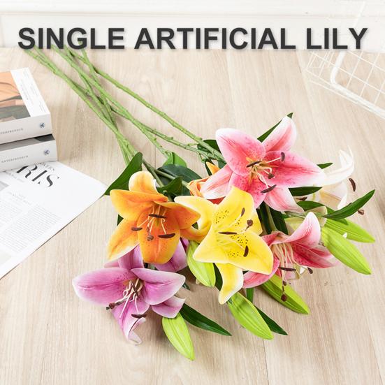 Bluelans flower decoration Great Artificial Flower Vivid Portable Not Easy Fall Off