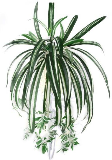 Bluelans flower decoration 1Pc Chlorophytum Comosum Faux Greenery Home Hotel Decor Artificial Spider Plant