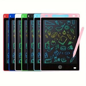 JustRelax LCD Writing Tablet, Colorful Screen Graffiti Board Drawing Pad, Writing Board, Educational Christmas Birth Day Gift, Learning Board