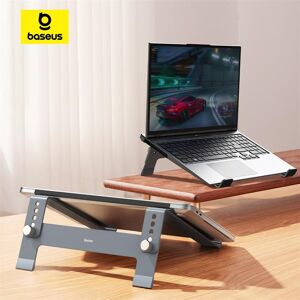 Baseus Laptop Stand Foldable Aluminum Alloy Portable Notebook Stand For Macbook Air Pro 10-17'' Computer Bracket Laptop Holder