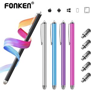 Fonken Stylus Pen Replaceable Nib Touch Screen Pen Capacitive Drawing Pencil for Andriod Mobile Phone Tablet