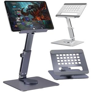 Waxunrose Laptop Accessories Desk Tablet Support PC Tablette Holder Tablet Computer Holder 360° Rotation