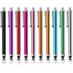 HOD Health&Home Mobile Phone Random Colour 10 Pcs Stylus Pen Pink Purple Black Green Silver Universal Touch Screen Capacitive For Kindle Ipad Iphone 6 / 6S 6Plus Sams