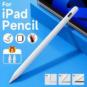 ZJM  Mall Stylus Pen For iPad Tablet Pencil With Palm Rejection And Tilt Induction For Apple Pencil 12.9 11 Stylus Pen 1st 2nd Pro 6 Air 5 Ipad Accessories