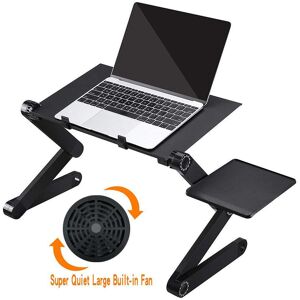 WinHolder Laptop Stand Table With Mouse Pad Adjustable Folding Ergonomic Design Stands Notebook Desk For Macbook Netbook Ultrabook Tablet