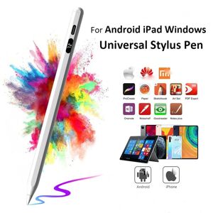 Hongjie3C Universal Stylus Pen For Tablet Phone Android IOS Touch Pen For iPad Pencil Apple Pencil 2 Active Pen With Digital Power Display