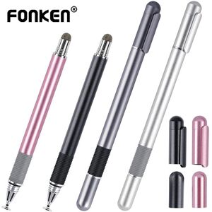 FONKEN Universal 2 in 1 Stylus Pen Multifunction Screen Touch Pen Capacitive Touch Pencil for iPad iPhone Tablet Android