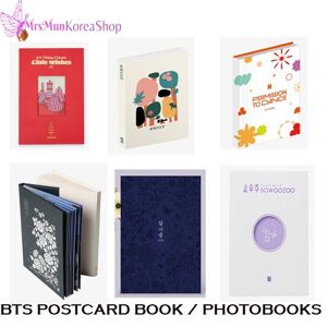 BTS Official Postcard Books and Photobooks