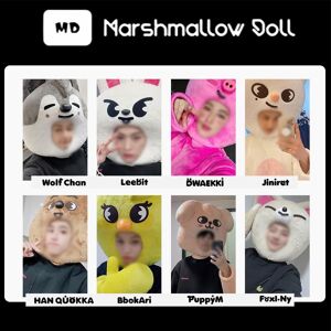 Marshmallow Doll Member Photocards Mini Card Greeting Cards
