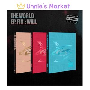 Unnies Market ATEEZ [THE WORLD EP.FIN : WILL] (A VER. / DIARY VER. / Z VER.) + Free Gift
