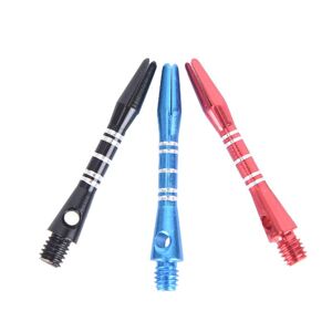 Taels In Hand 12Pcs Darts Shafts Aluminum Stem Shafts 3 Colors 2Ba Thread Dart Replacement