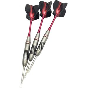 Teligao Yernea 3Pcs Steel Tip Darts New 24g Professional Hard Darts Throwing Sports Games Stainless Steel Dart Barrel Shafts Flights