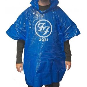 Foo Fighters Unisex Adult Black FF Poncho