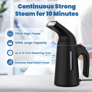 TOMTOP JMS Portable Handheld Garment Steamer 120ml Capacity 700W Auto Shut-Off Steamer for Clothes Removes