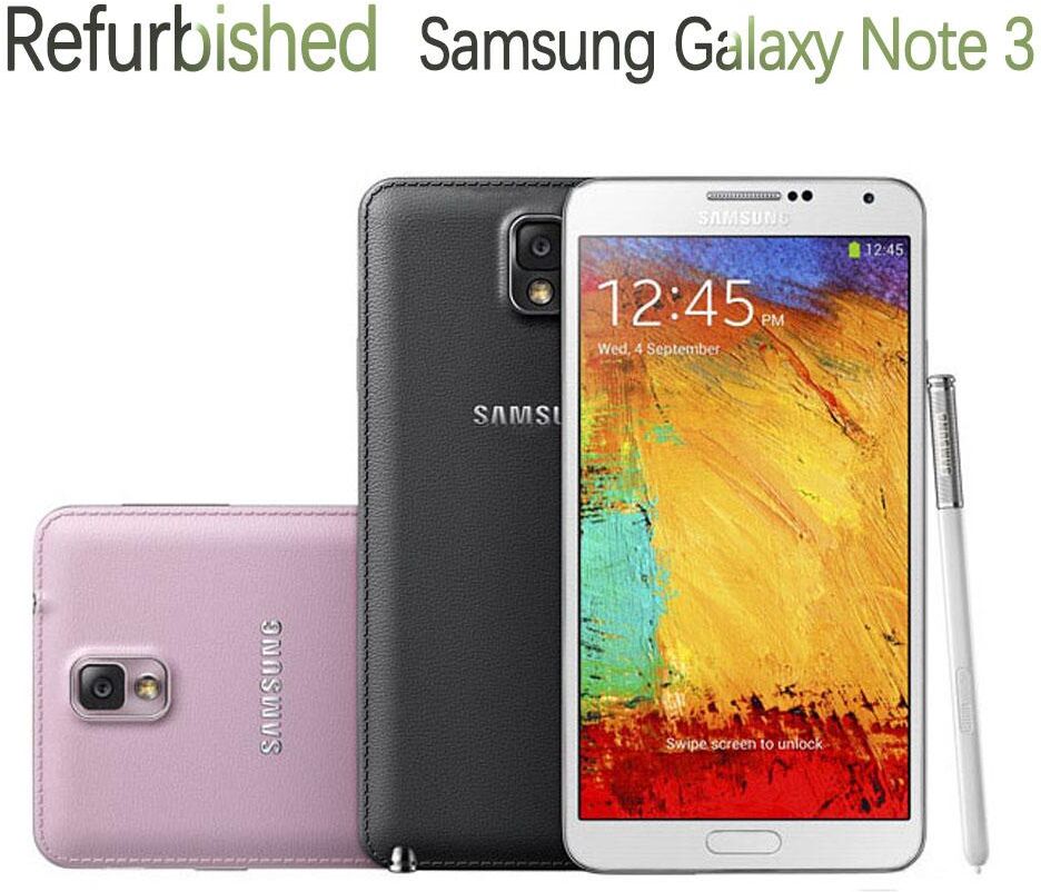 Refurbished Samsung Galaxy Note 3 N9005 3GB RAM 32GB ROM Mobile Phone 5.7" 13MP 4G Smartphones