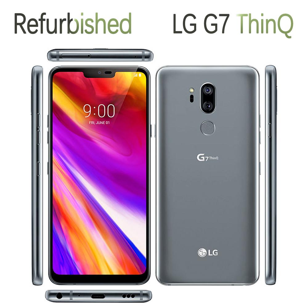 Refurbished LG Original LG G7 ThinQ G710N G710VM G710ULM 4G 4GB RAM 64GB ROM Mobile Phone Smartphone
